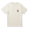 Duck Head | Duck Head Logo SS T-Shirt in Antique White