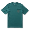 Duck Head | Duck Head Logo SS T-Shirt in Midnight Teal