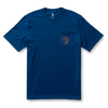 Duck Head | Duck Head Logo SS T-Shirt in Navy Peony