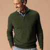 Duck Head | Ridley Cotton Cashmere Quarter Zip Sweater