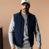 Duck Head | Fremont Sport Performance Quilted Vest in Deep Navy