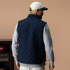 Duck Head | Fremont Sport Performance Quilted Vest in Deep Navy