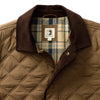 Duck Head | Fremont Lodge Performance Quilted Jacket in Dark Taupe