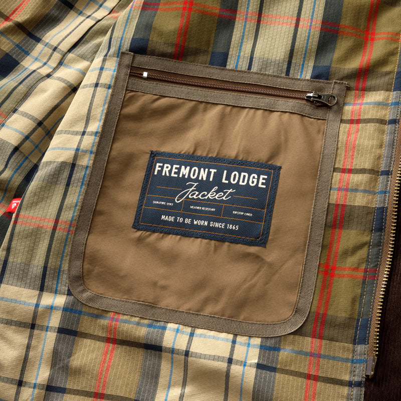 Duck Head | Fremont Lodge Performance Quilted Jacket in Dark Taupe