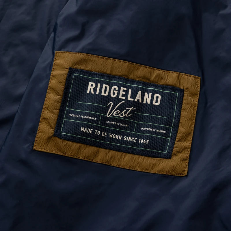 Duck Head | Ridgeland Performance Quilted Vest in Bronze Brown