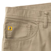 Duck Head | Classic Fit Pinpoint Canvas Five-Pocket Pant in Khaki