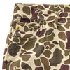 Duckhead | Field Canvas Five-Pocket Pant in Sandrift Khaki Camo