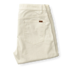 Duck Head | Classic Fit Pinpoint Canvas Five-Pocket Pant in Stone