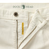 Duck Head | Classic Fit Pinpoint Canvas Five-Pocket Pant in Stone