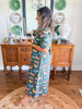 Caryn Lawn | Georgia Duck Dress in Green
