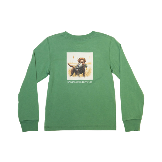 Saltwater Boys | Lab with Duck Long Sleeve T-Shirt