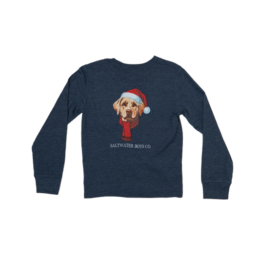 Saltwater Boys | Christmas Lab Long Sleeve T-Shirt