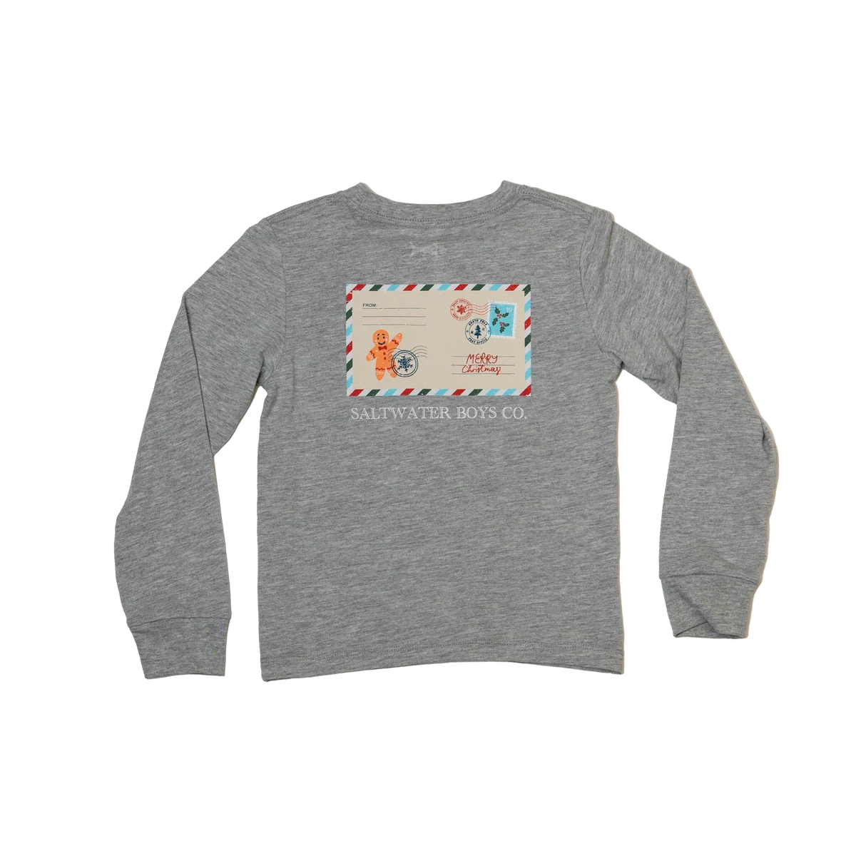 Saltwater Boys | Christmas Postcard Long Sleeve T-Shirt (Copy)