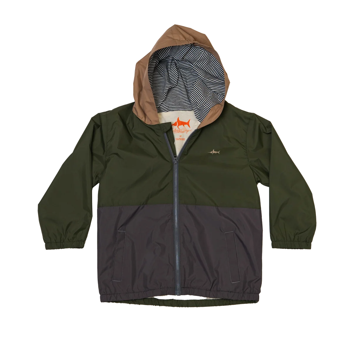 Saltwater Boys | Rain Jacket in Olive