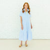 Caryn Lawn | Maddie Dress in Wedgewood