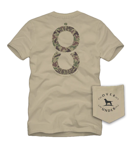 Over Under | Double Barrel Camo T-Shirt Khaki