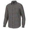 Local Boy Grange Dress Shirt in Charcoal/Navy/Wine