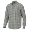 Local Boy Faulk Dress Shirt in Ocean/Beige/Rust