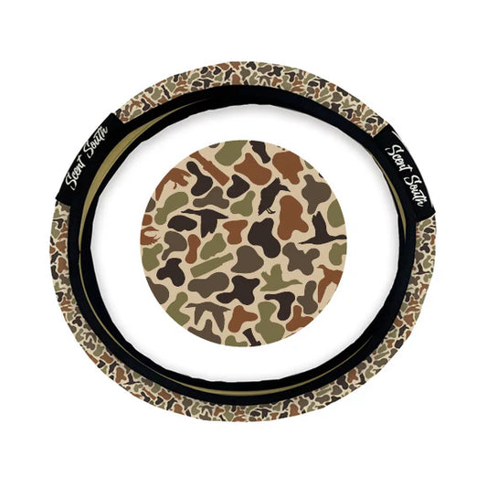 Duck camo - Steering wheel cover
