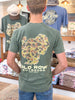 Old Row | Camo Turkey Pocket T-Shirt in Moss