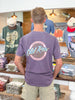 Old Row | Circle Logo Pocket Tee in Wine