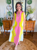 Crosby | Schaeffer Dress in Garden Colorblock