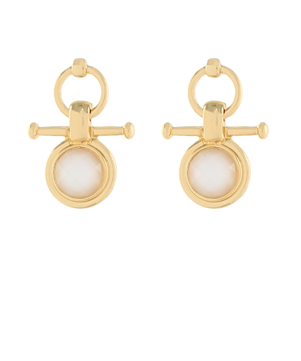 The Marcy Earrings in Cloud