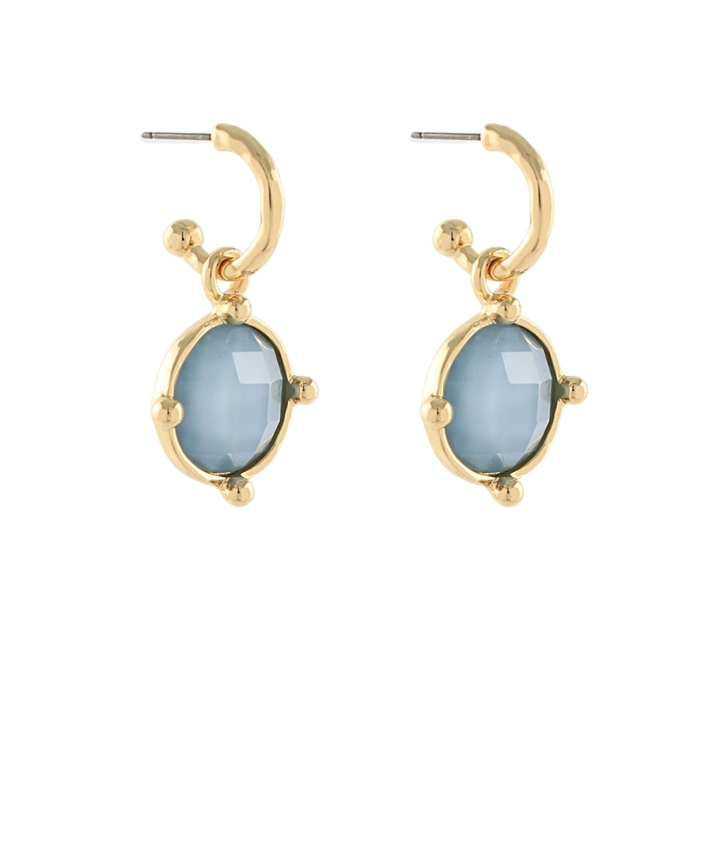 The Clara Earrings in Light Blue