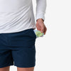 Burlebo | Everyday Shorts in Navy with Mayan Pocket