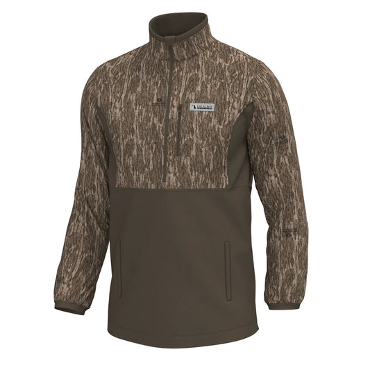 Local Boy Fielder Quarter Zip Pullover in Bottomland