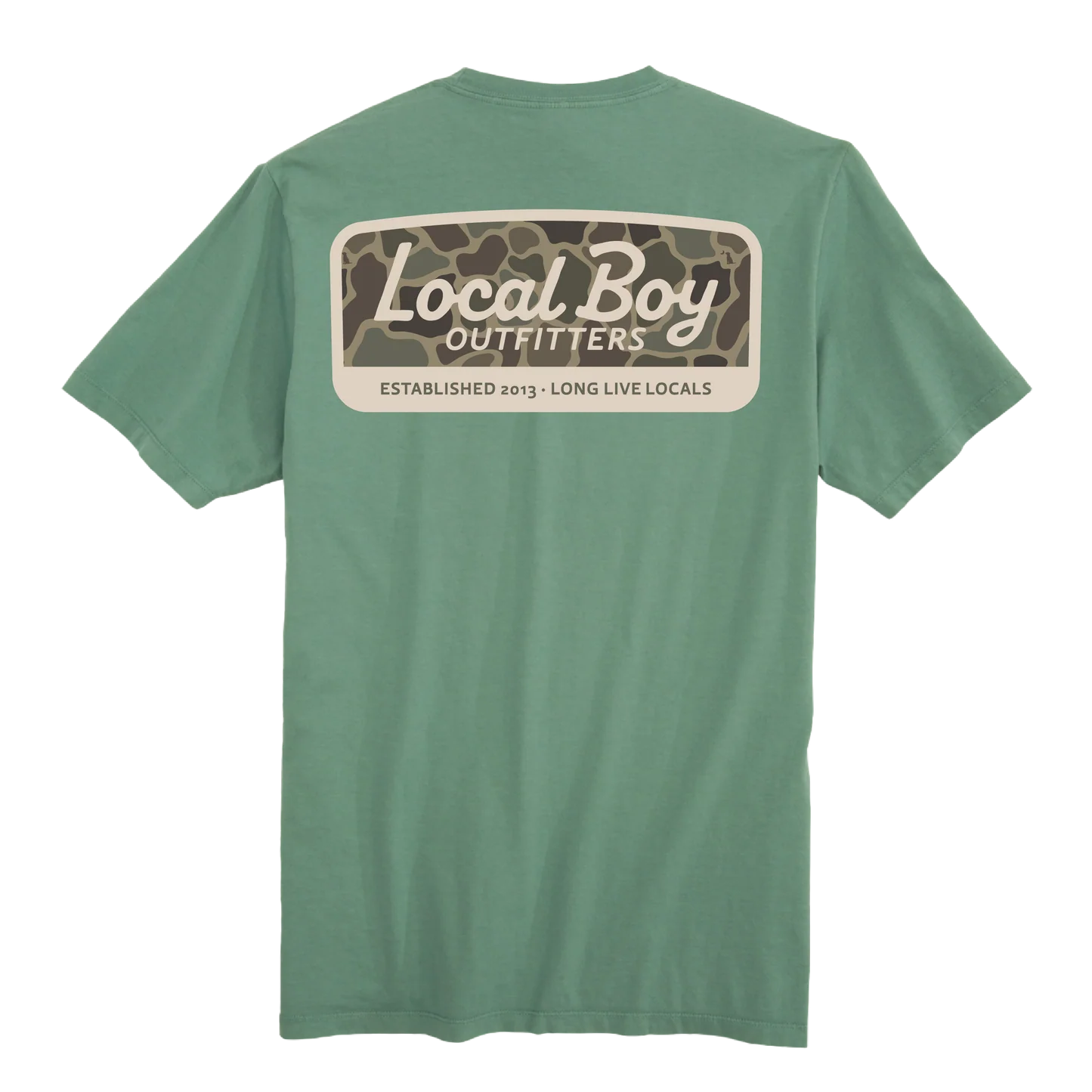 Local Boy | Youth Brush Camo Mark T-Shirt