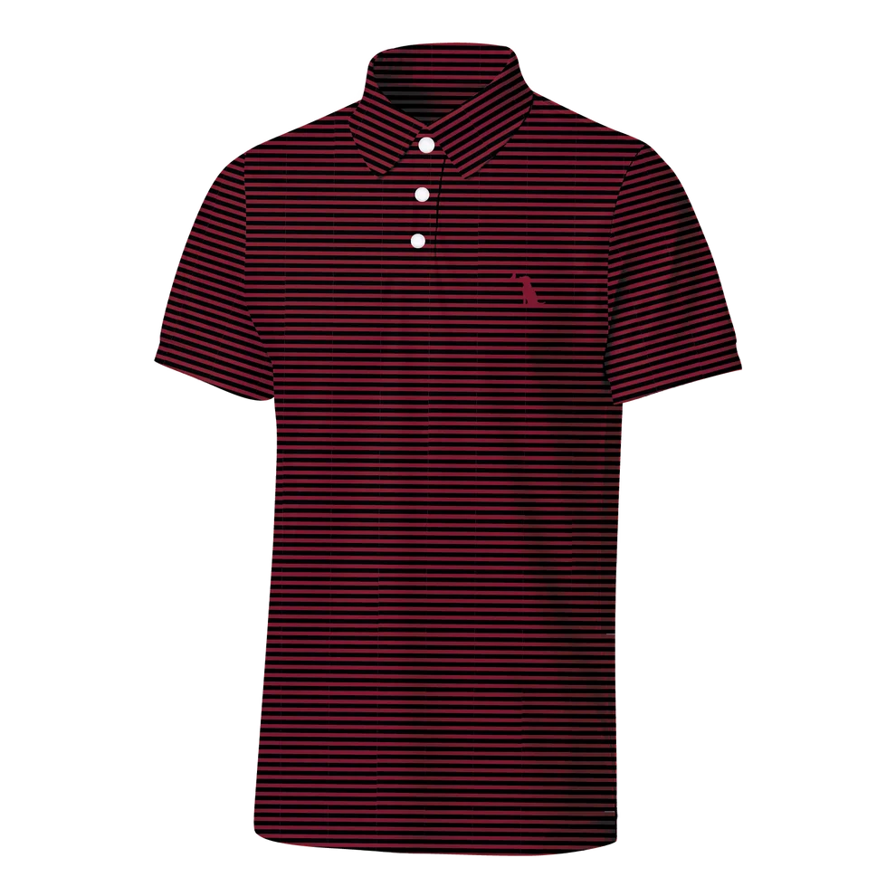 Local Boy | Palms Polo in Red/Black
