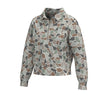 Local Girl | Velvet Fleece Quarter-Zip in Forest Camo Flora
