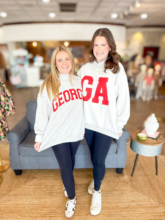 Georgia & GA Reversible Sweatshirt