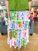 Karlie Artist Floral Frame Smock Tier Maxi Skirt