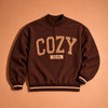 The Darling Effect | Cozy Club Mock Neck Sweatshirt