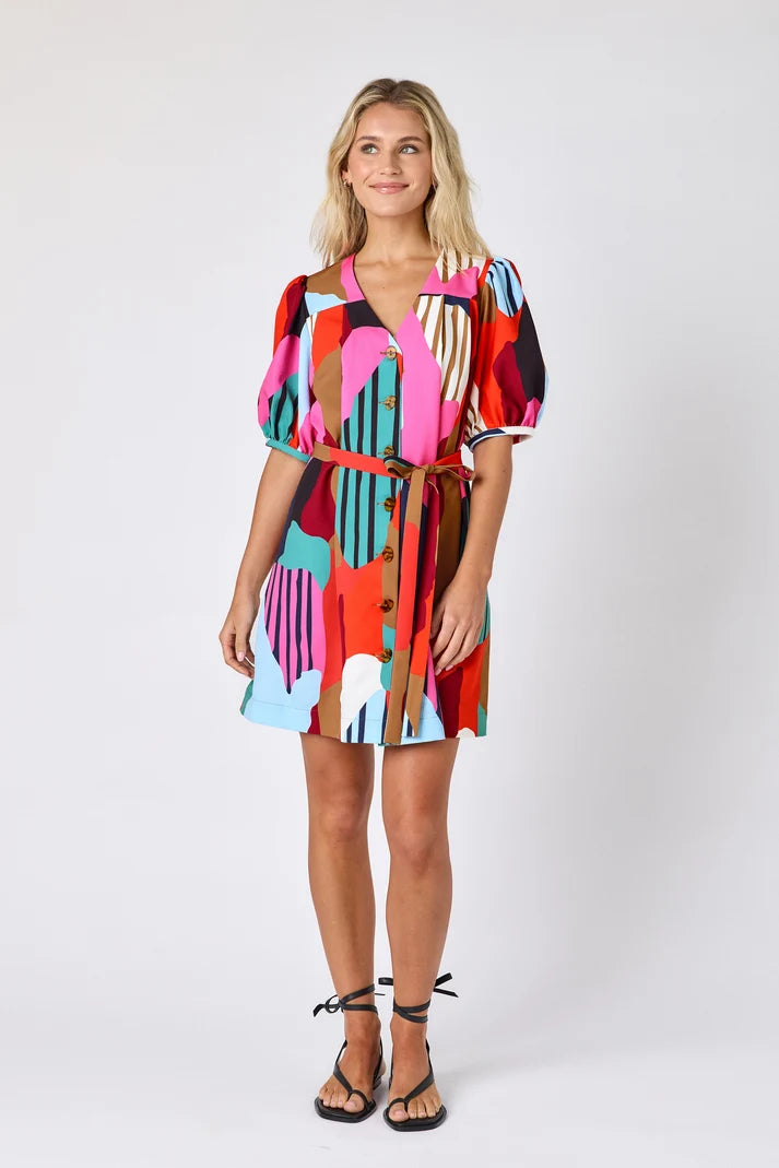 Crosby | Stevie Dress in Field Study