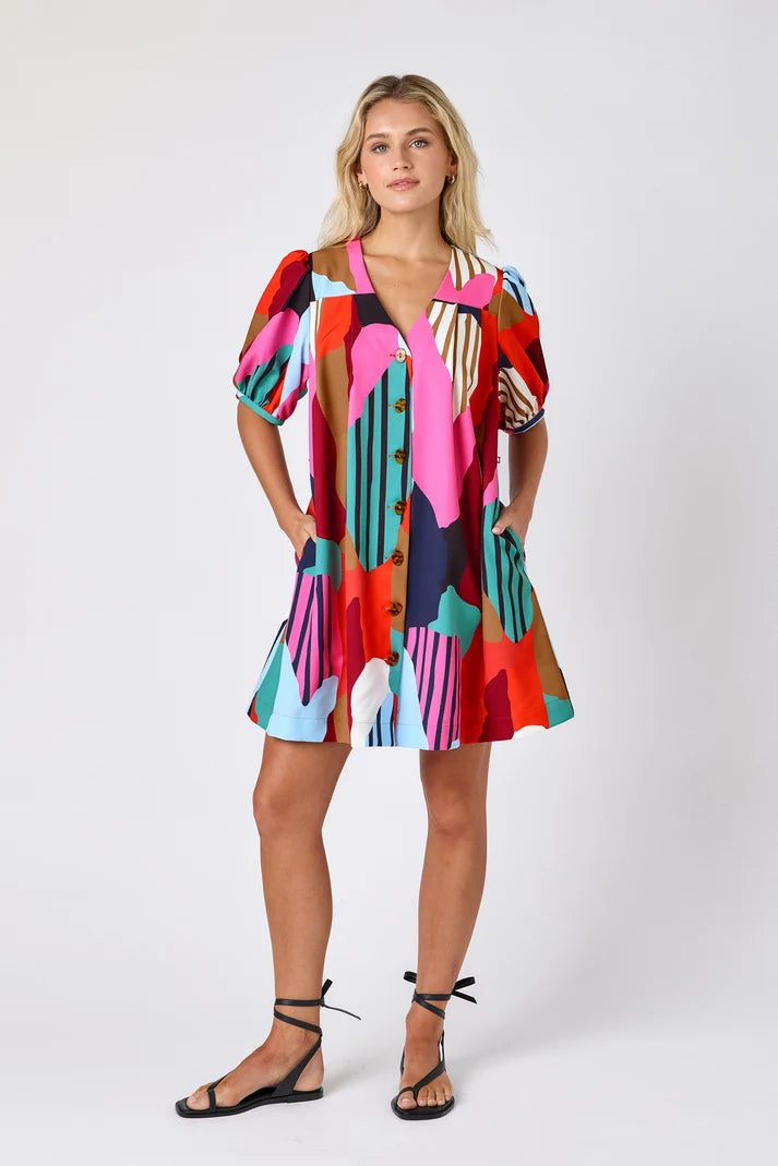 Crosby | Stevie Dress in Field Study