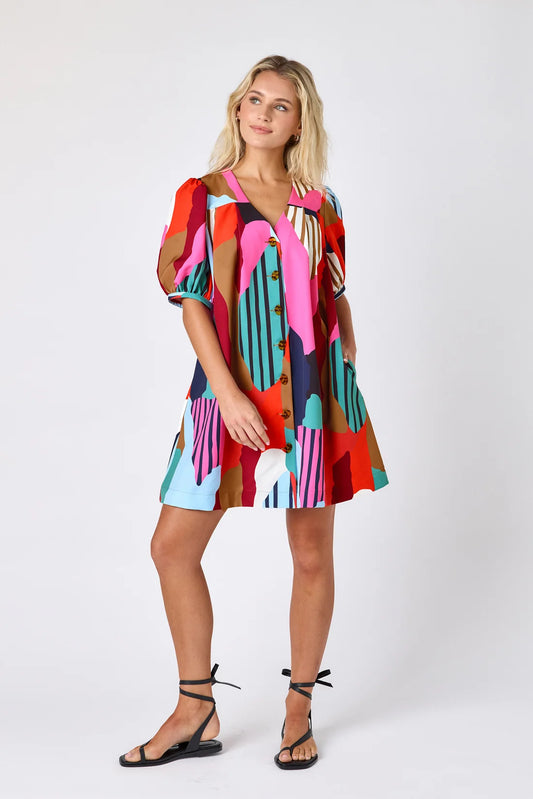 Crosby | Stevie Dress in Field Study