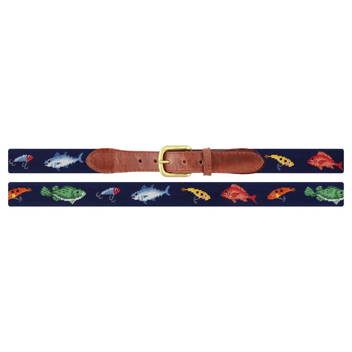 Smathers & Branson | Fish & Tackle Belt in Dark Navy