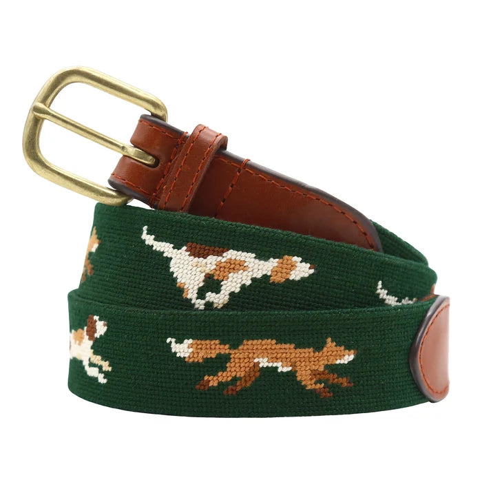 Smathers & Branson | Fox Chase Belt in Deep Hunter