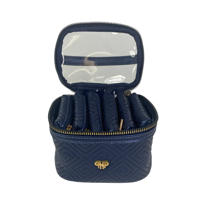 PurseN Getaway Jewelry Case - Greek Navy