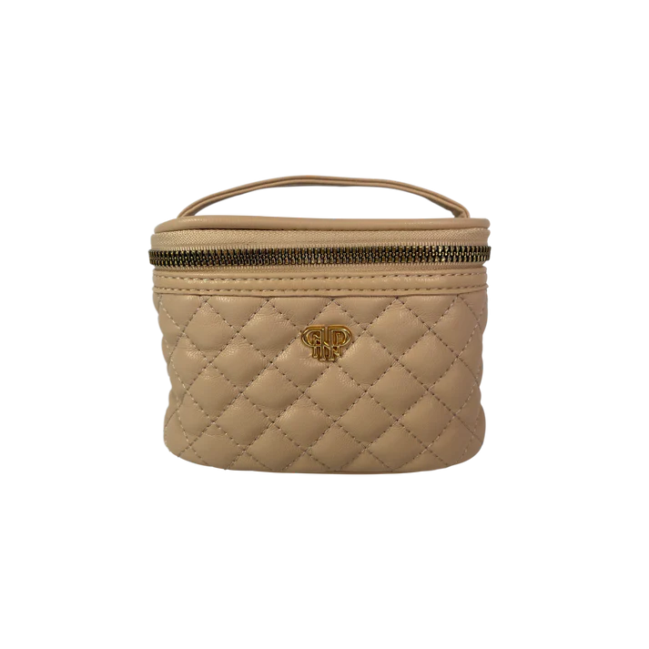 PurseN Getaway Jewelry Case - Nude Quilted