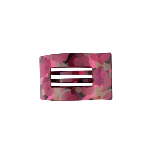 Teleties | Garden Glam Small Flat Rectangle Hair Clip