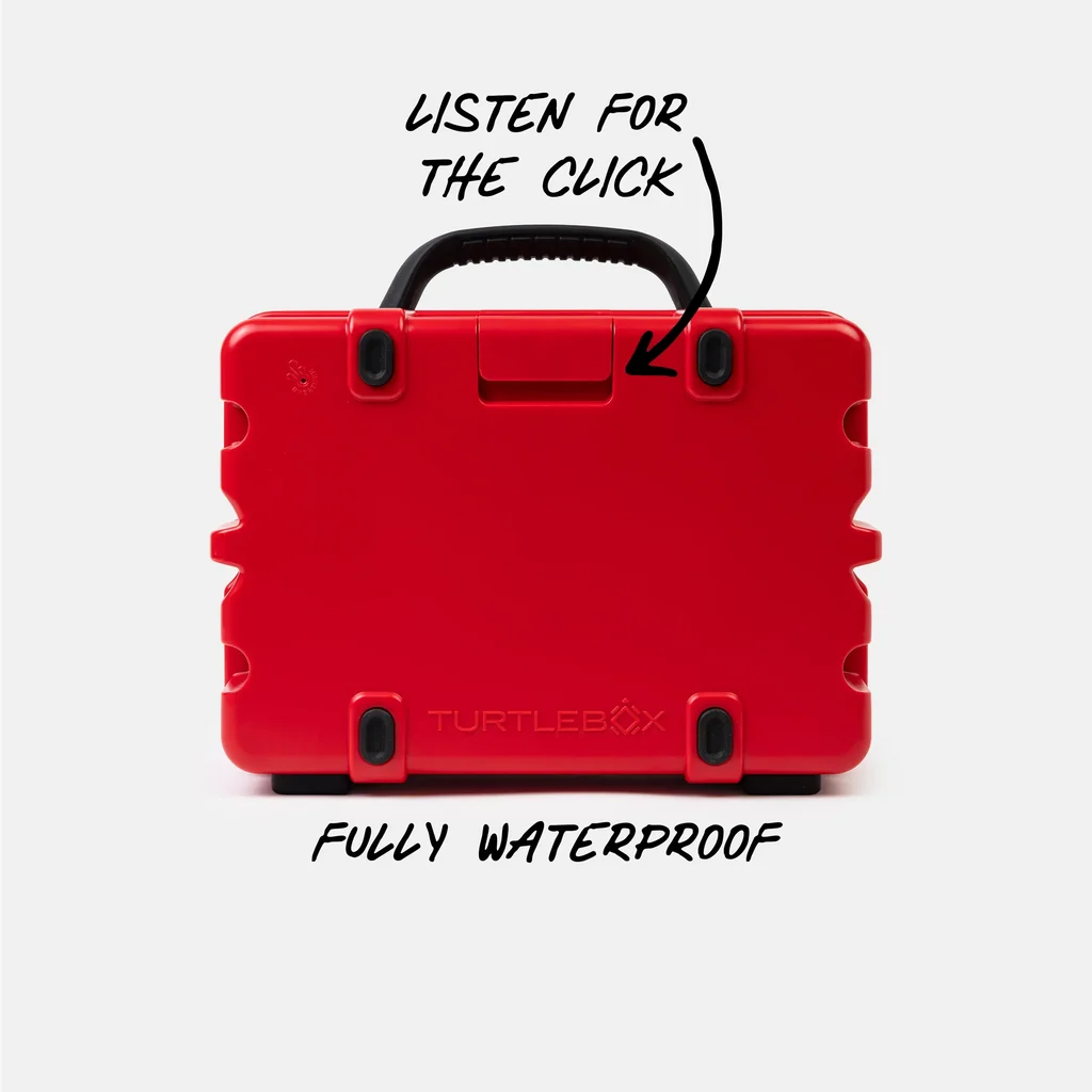 Turtlebox | Original (Gen 3) in Georgia Red/Black
