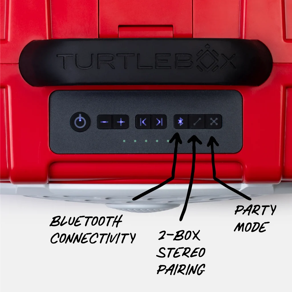Turtlebox | Original (Gen 3) in Georgia Red/Black