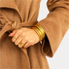 BuDha Girl | Gold All Weather Bangles (Set of 6)