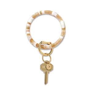 Oventure Gold Rush Marble Silicone Big Key Ring