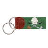 Smathers & Branson | Golf Clubs Key Fob in Sage