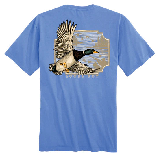 Local Boy | Youth Greenhead Flight T-Shirt in Marina